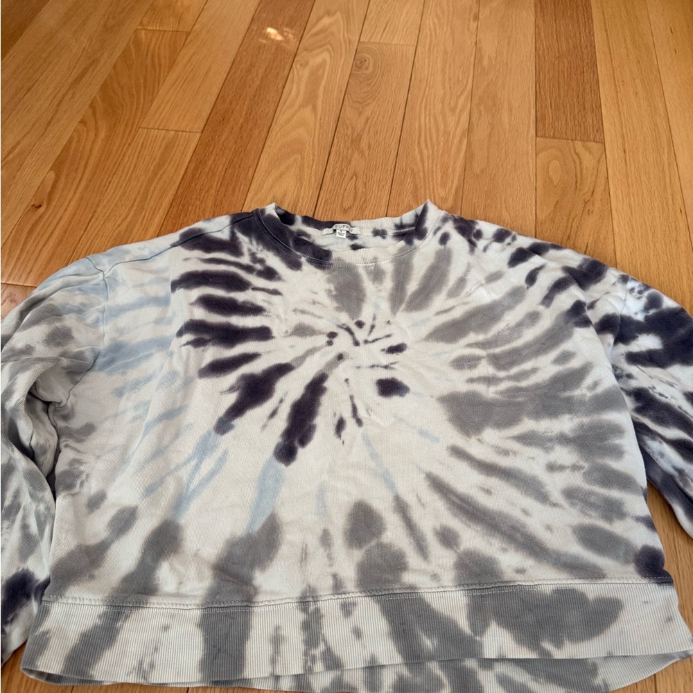 Z Supply Tie-Dye Sweatshirt and pants- Black and Gray bundle